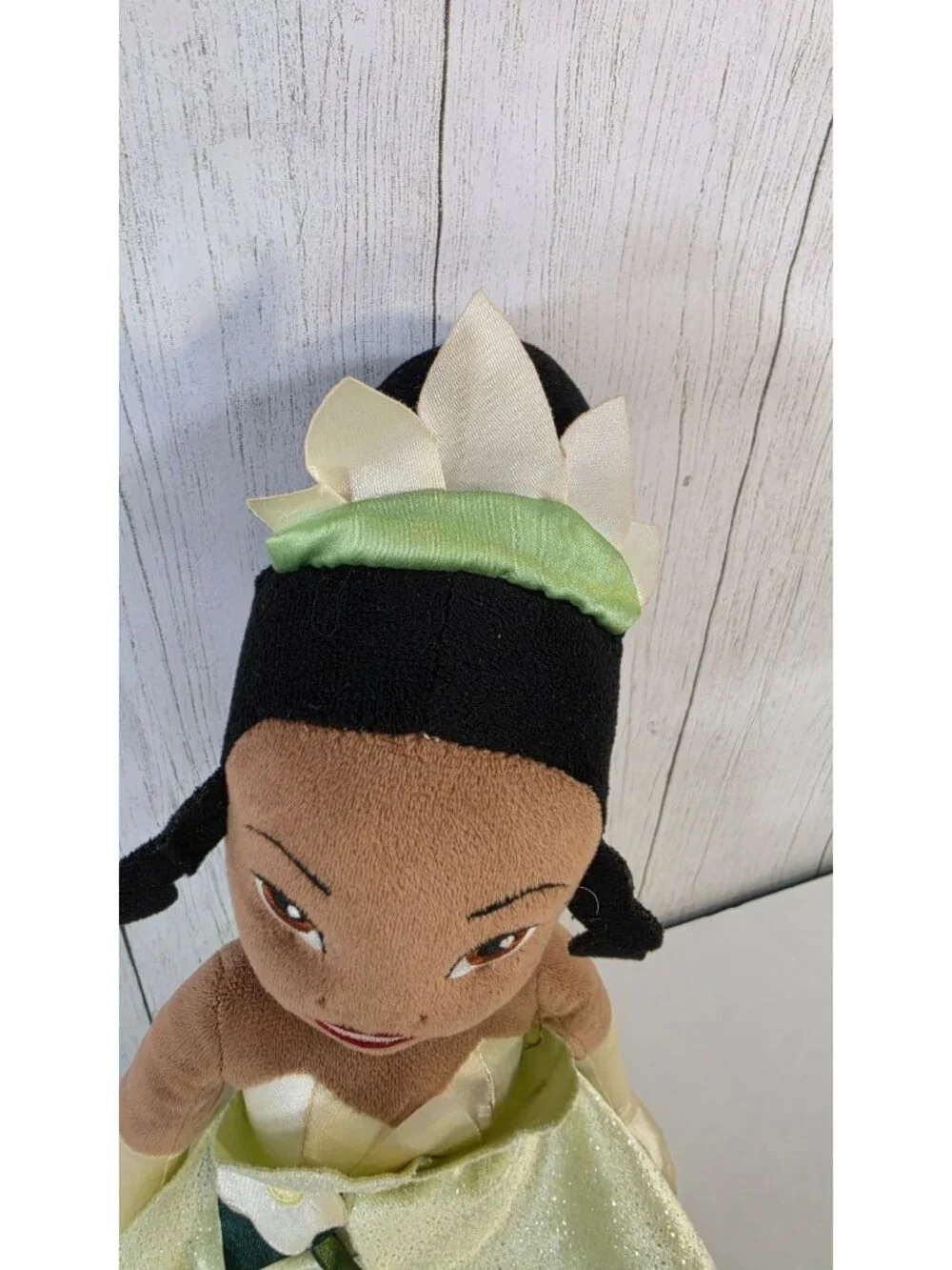 DISNEY STORE TIANA PLUSH DOLL 20
